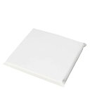 レザー 座布団カバー丈 無地 AAU0004 中 白/業務用/新品/小物送料対象商品