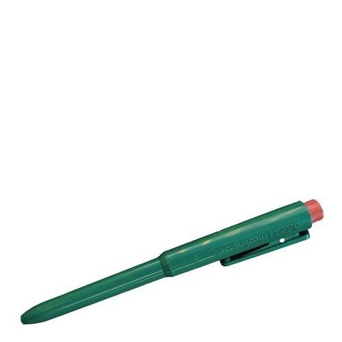 バーキンタボールペン(黒インク)J802 本体緑 66216801/業務用/新品/小物送料対象商品