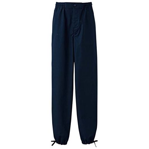 作務衣パンツ EL3378－1(男女兼用)紺 3L/業務用/新品/小物送料対象商品