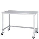 WTC-15045 下部三方枠仕様 作業台(引出無・キャスター付)/業務用/新品/送料無料(3)