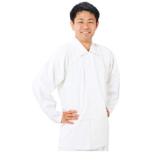 タフブラード 長袖 L ホワイト PT－11/業務用/新品/小物送料対象商品