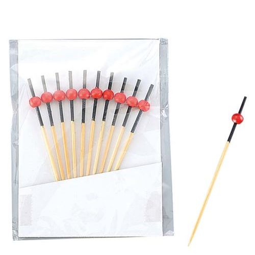 竹製 南天串 7cm 赤／黒(10本入)06170/業務用/新品/小物送料対象商品