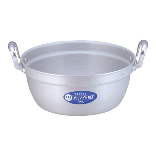 Ih Incompatible - TKG IHアルミ 円付鍋 33cm/業務用/新品/小物送料対象商品