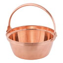 銅 山菜鍋(内側錫引きなし) 33cm/業務用/新品/送料無料(3)