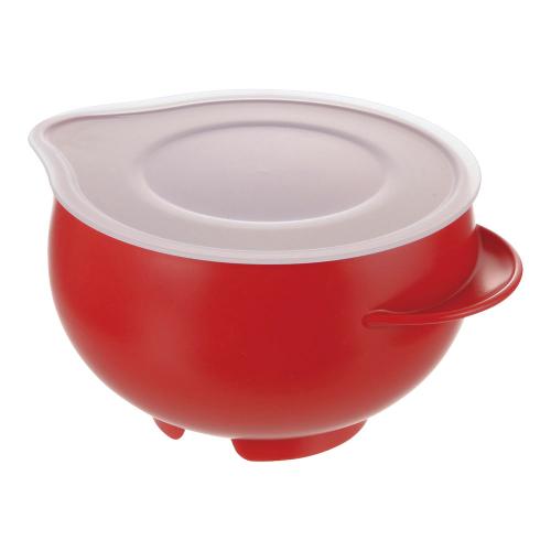 らくチンお料理ボウル たれーぬ M レッド/業務用/新品/小物送料対象商品