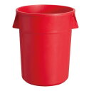トラスト ラウンドコンテナ 1015 208L レッド/業務用/新品/送料無料(3)