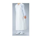 ケータリング 前掛(共地ヒモ) L ホワイト/業務用/新品/小物送料対象商品