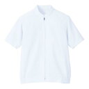 男女兼用半袖ジャンパー SZ422-W L (ホワイト)/業務用/新品/小物送料対象商品