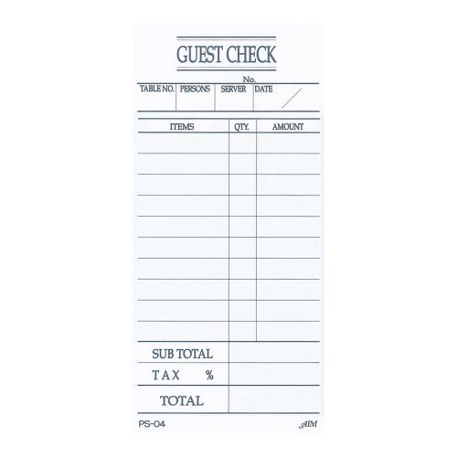 えいむ 会計伝票 単式 英字 PS-04(10冊入)/業務用/新品/小物送料対象商品