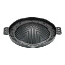 (S) 鉄ジンギス鍋 穴無 26cm/業務用/新品/小物送料対象商品