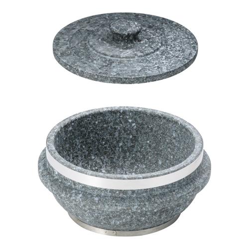 長水 石焼釜 補強付(フタ付き) YS-0220A 20cm/業務用/新品/小物送料対象商品