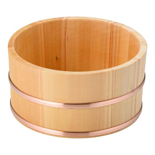 サワラ 湯桶(銅タガ) /業務用/新品/小物送料対象商品 サワラ 湯桶(銅タガ) /業務用/新品/小物送料対象商品