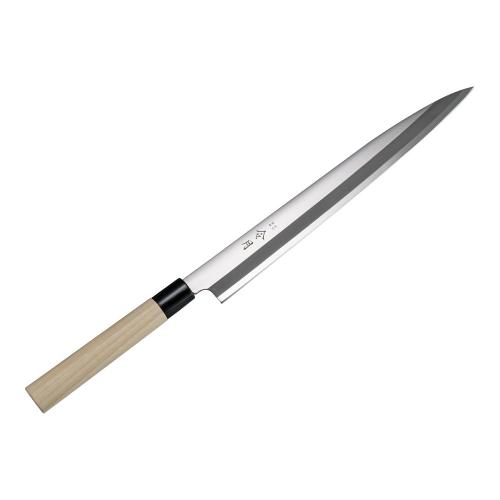 ■商品説明■商品名：令月 ステンレス鋼和庖丁 柳刃(片刃) FC-1079 30cmメーカー品番：9-0306-0104お届け数：1JANコード：4543225010790メーカー品番：FC-1079特記事項：●材質:刀身/ステンレス刃物鋼 ハンドル/自然木 桂部/ポリプロピレン樹脂-●品番:FC-1079●規格(cm):30●全長(mm):450●質量(g):170●背厚(mm):3●材質:刀身/ステンレス刃物鋼ハンドル/自然木桂部/ポリプロピレン樹脂【配送料について】【ご注意】画面上の色はブラウザやご使用のパソコンの設定により実物と異なる場合があります。