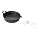 岩鋳 鉄 天ぷら鍋平底 25-101 25cm/業務用/新品/小物送料対象商品