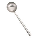 ステンレス パイプ柄ワンピース中華お玉 大/業務用/新品/小物送料対象商品