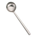 ステンレス パイプ柄ワンピース中華お玉 小/業務用/新品/小物送料対象商品
