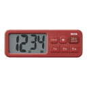 タニタ 抗菌でか見えタイマーTD-431 RD マットレッド/業務用/新品/小物送料対象商品(3)