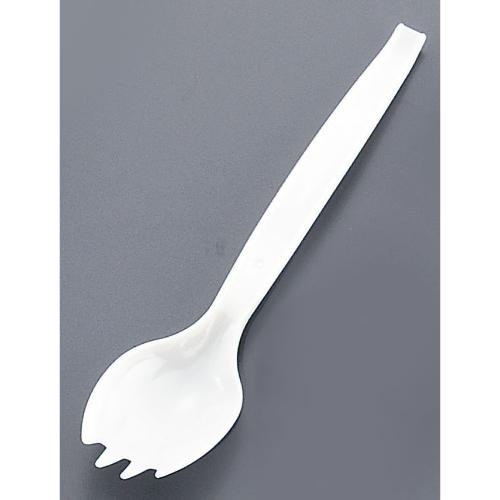 使い捨てフォークスプーン #160 (500本入)白 袋入/業務用/新品/小物送料対象商品