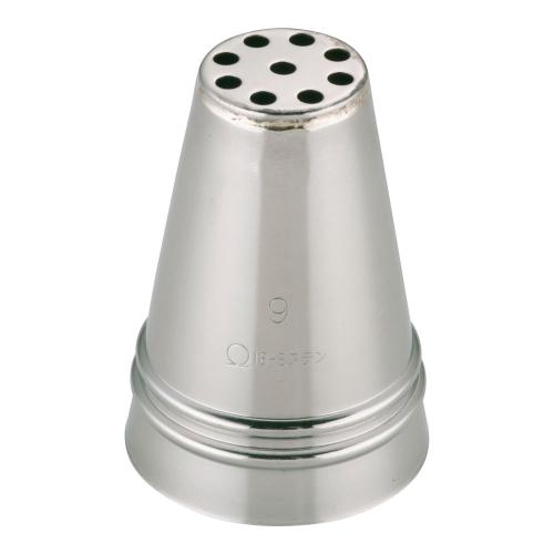 SA18-8モンブラン口金 大 9穴 /業務用/新品/小物送料対象商品