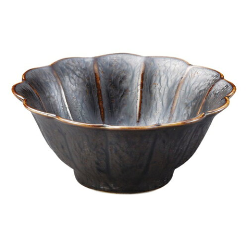 孔雀釉菊小鉢/業務用/新品