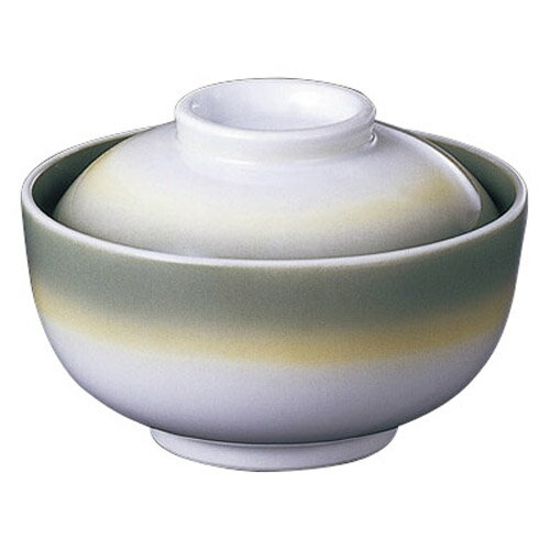 煮物碗 【春日吹 円菓子碗】 身の外形直径:120・蓋つきの高さ:85【業務用】