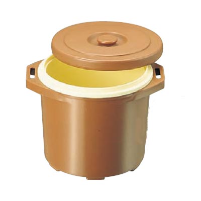 保温食缶 DFーR1 大 ごはん用 D/B プラスチック 【業務用】【送料無料】 保温食缶 DFーR1 大 ごはん用 D/B プラスチック 【業務用】【送料無料】