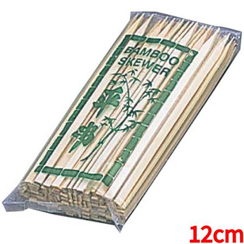 竹串 12cm 平型(100本入) 竹製/業務用/新品/小物送料対象商品