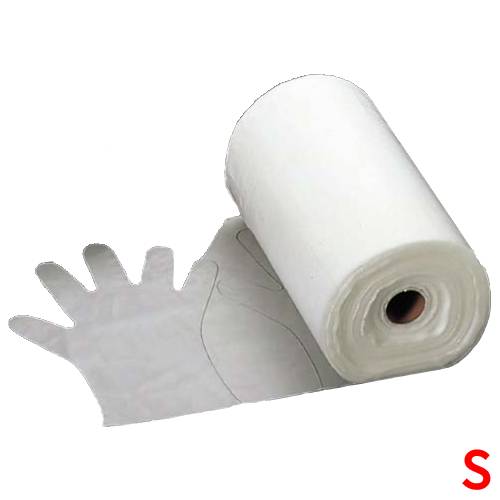 エンポス手袋 #30 S 500枚ロール巻 ポリエチレン/業務用/新品/小物送料対象商品(3.0)