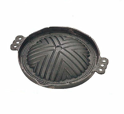 ジンギスカン鍋 CRー17 26cm 丸型(穴無)鉄製 トキワ/業務用/新品/小物送料対象商品
