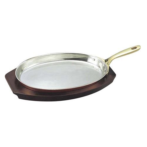 フライパン用木台 20cm用 小判型 ガ�