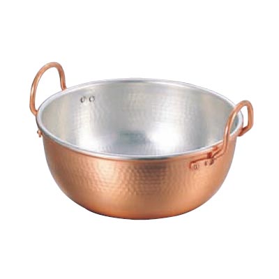 さわり鍋 39cm 銅製 【業務用】【送料無料】