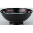 【玄よう 黒御影赤ライン 玉高台6.5丼 10個入 】 /業務用/新品/小物送料対象商品