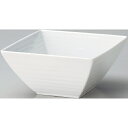 鉢 正角鉢16cm白 6-65-6 幅165mm×奥行165mm×高さ80mm 10個入/業務用/新品 /テンポス/小物送料対象商品