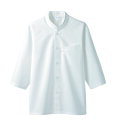 ジャケット 兼用 7分袖 2-701 (白) /プロ用/新品/小物送料対象商品