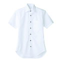 シャツ 兼用 半袖 BS2542-2 (白) /プロ用/新品/小物送料対象商品(3)