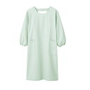 予防衣 兼用 長袖 ミント 男女兼用 74-407/業務用/新品/小物送料対象商品(4)