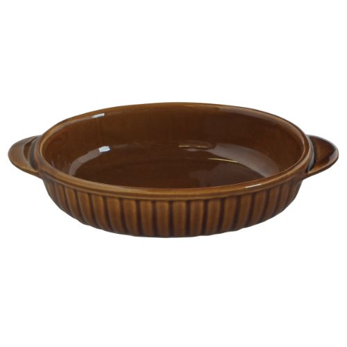 立筋オーバルグラタン Sブラウン/M4789/プロ用/新品/小物送料対象商品