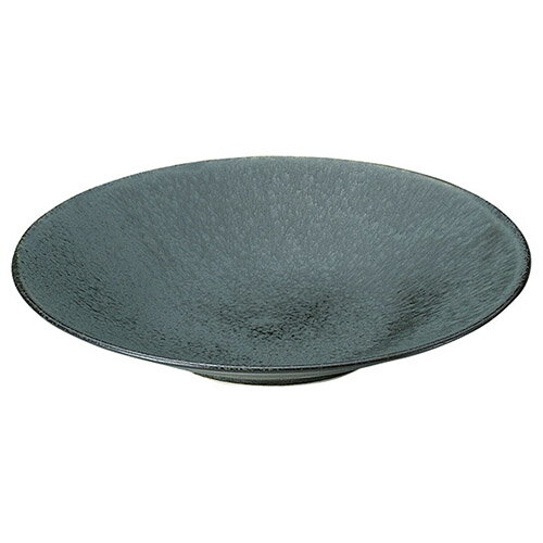 【24cmパスタ(黒滴)】 カリタ 高さ42(mm)【業務用】