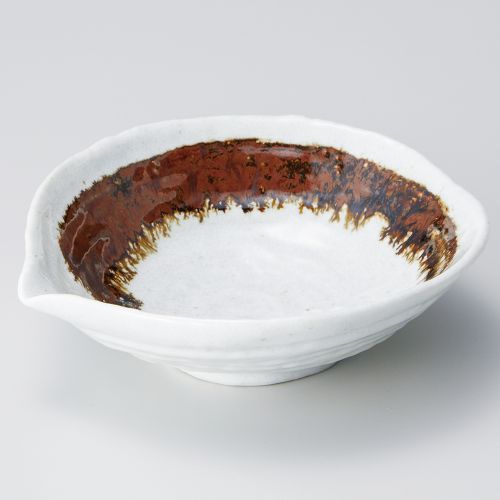 武蔵片口煮物鉢 17×15.5×5.3cm 050-188 (5個入) /業務用/新品/小物送料対象商品