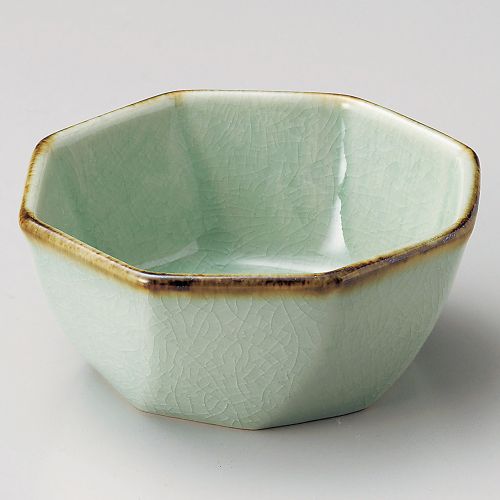 翠玉八角小鉢(中) 9.8×9.8×5cm 070-518 (5個入) /業務用/新品/小物送料対象商品