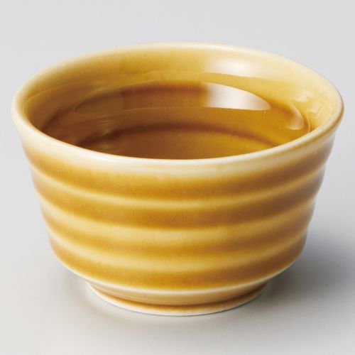 黄瀬戸十字丸千代口 6.9×4.2cm 088-438 (20個入) /業務用/新品/小物送料対象商品