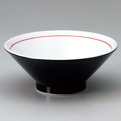 黒巻切立高台7.0丼 φ21.5×8.8cm 679-168 (5個入) /業務用/新品/小物送料対象商品