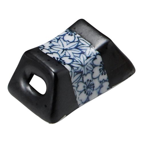 筐型染付春秋箸衣 4.5×2.8×2cm 292-308 (10個入) /業務用/新品/小物送料対象商品