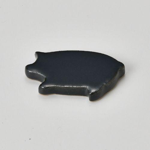 ぶた箸置き黒 4.5×2.5×0.4cm 289-018 (10個入) /業務用/新品/小物送料対象商品