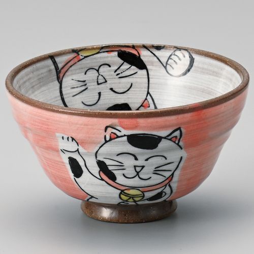 商品情報商品名：粉引ねこ(赤)茶碗メーカー型番：373-268品番：283732627入り数：5サイズ：φ11.5×6.5cm原産国：JPN 材質：磁器配送料について配送料金は、「小物送料」と記載のある商品総額が15,000円未満の場合、別途送料として800円（税別）頂戴いたします。北海道1,500円（税別）、沖縄2,000円（税別）頂戴いたします。東京都島しょ部、離島については、ご注文後に改めて送料をお見積り致します。予めご了承下さい。ご注文前にあらかじめ配送料金を確認されたい場合は、ご購入希望点数、配送先ご住所をご明記頂き、上部「［？］お問い合わせ」フォームよりご連絡下さいますようお願い致します。【ご注意】画面上の色はブラウザやご使用のパソコンの設定により実物と異なる場合があります。