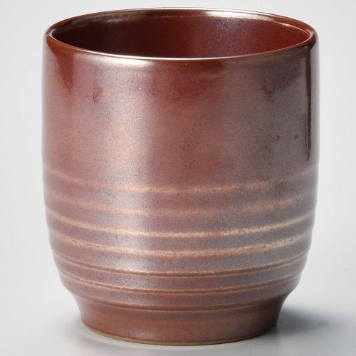 紅結晶寿司湯呑 φ8.2×8.9cm(300cc) 375-238 (5個入) /業務用/新品/小物送料対象商品