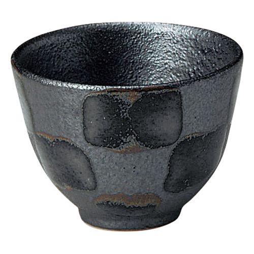 黒市松煎茶 φ8.1×6.1cm 430-068 (10個入) /業務用/新品/小物送料対象商品