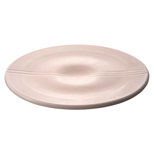 雪・月・花薄桜月盛皿 φ30.3×2.2cm 446-058/業務用/新品/小物送料対象商品