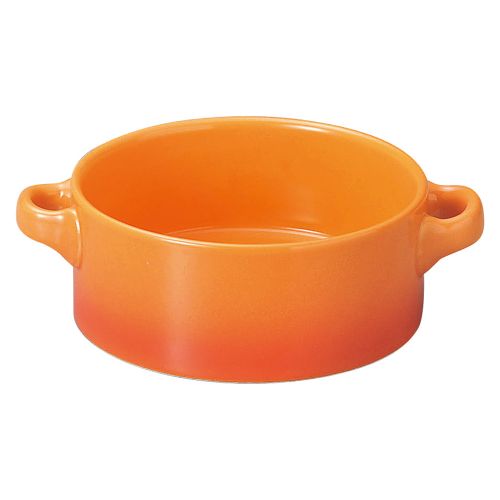 コローレ両手スープグラタンOR φ15.7×11.9×5cm 560-168 (5個入) /業務用/新品/小物送料対象商品