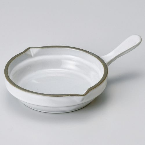 ホワイトグリルシェフフライパン 19×14×5.3cm 605-058 (5個入) /業務用/新品/小物送料対象商品